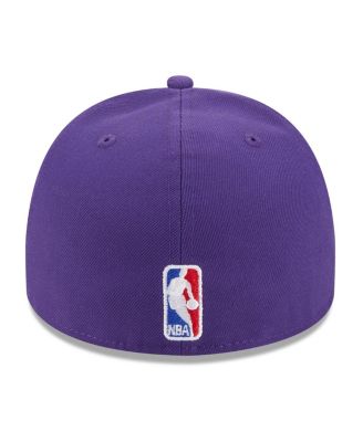 Men's Purple Los Angeles Lakers 2025 NBA Draft A-Frame 59FIFTY Fitted Hat
