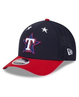 Men's Navy/Red Texas Rangers 2025 MLB All-Star Game Workout 9FORTY M-Crown Adjustable Hat