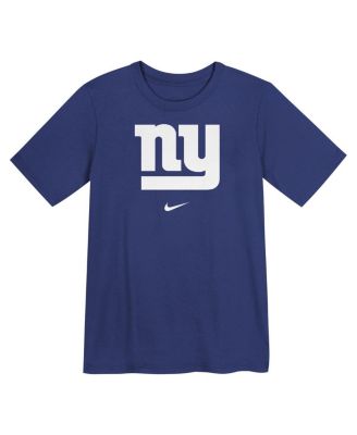 Preschool Royal New York Giants Primary Logo Legend Performance T-Shirt