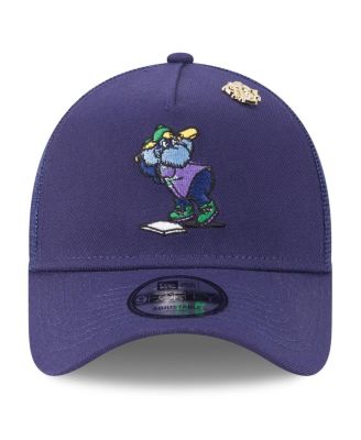 Men's Navy Tampa Bay Rays 2025 Big League Chew A-Frame 9FORTY Adjustable Trucker Hat