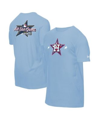 New Era - Men's Light Blue Houston Astros 2025 MLB All-Star Game Workout T-Shirt