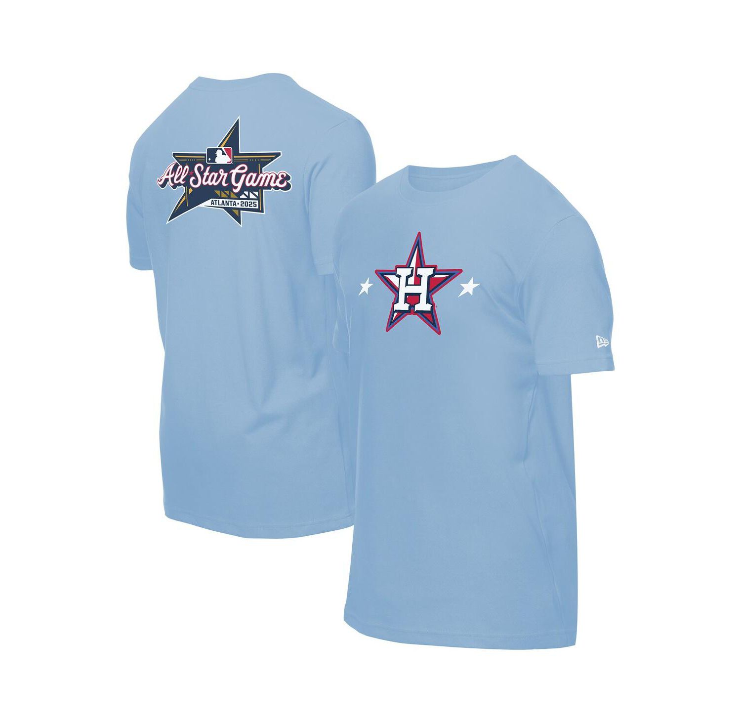 Men's Light Blue Houston Astros 2025 MLB All-Star Game Workout T-Shirt