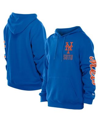 New Era - Men's Juan Soto Royal New York Mets Design Lab Pullover Hoodie