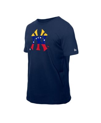 Men's Navy New York Yankees Venezuelan Flag Logo T-Shirt