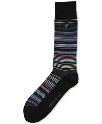Men's Fashion Stripe Moisture-Wicking Socks	