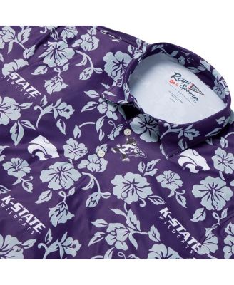 Men's Purple Kansas State Wildcats Performance Polo Shirt