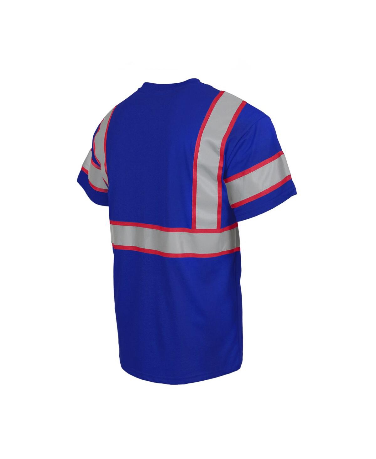 Buffalo Outdoors Men's Royal Bills Safety Heavyweight T-Shirt