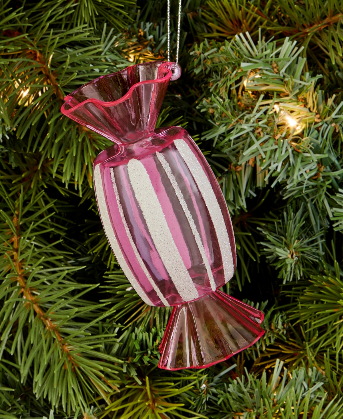 Holiday Lane Sugar Plum Wrapped Candy Ornament, Macy's Exclusive In Multi