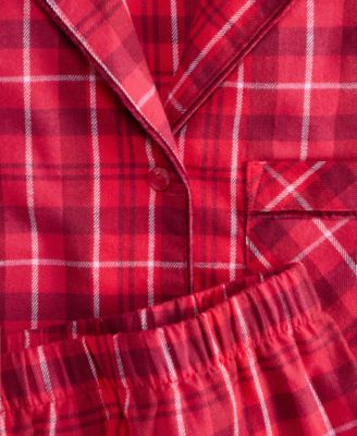 Women's 2-Pc. Cotton Flannel Packaged Pajamas Set, Created for Macy's