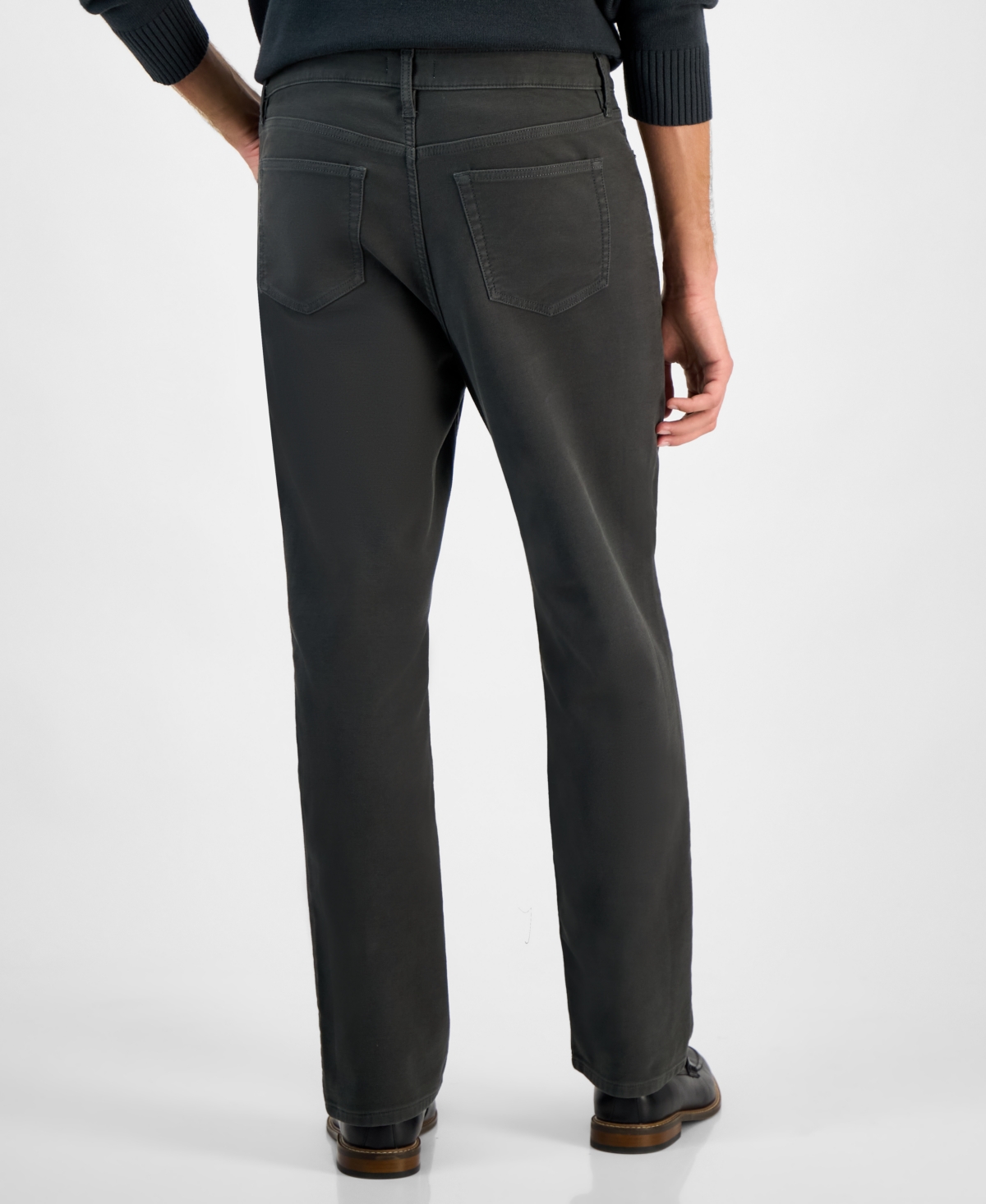 Sun + Stone Men's Straight-fit Pants, Macy's Exclusive In Black