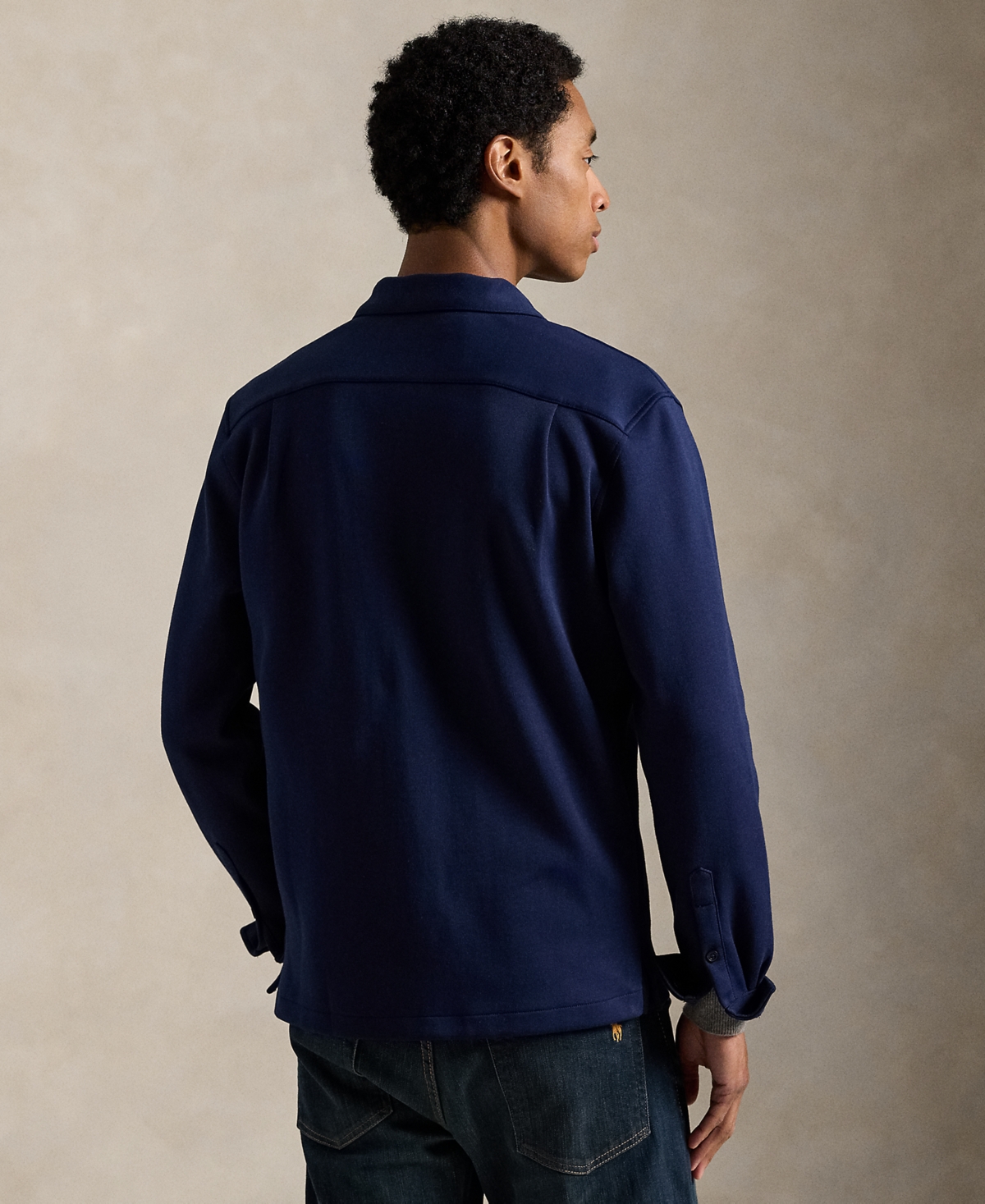 Polo Ralph Lauren Men's Double-Knit Camp Shirt