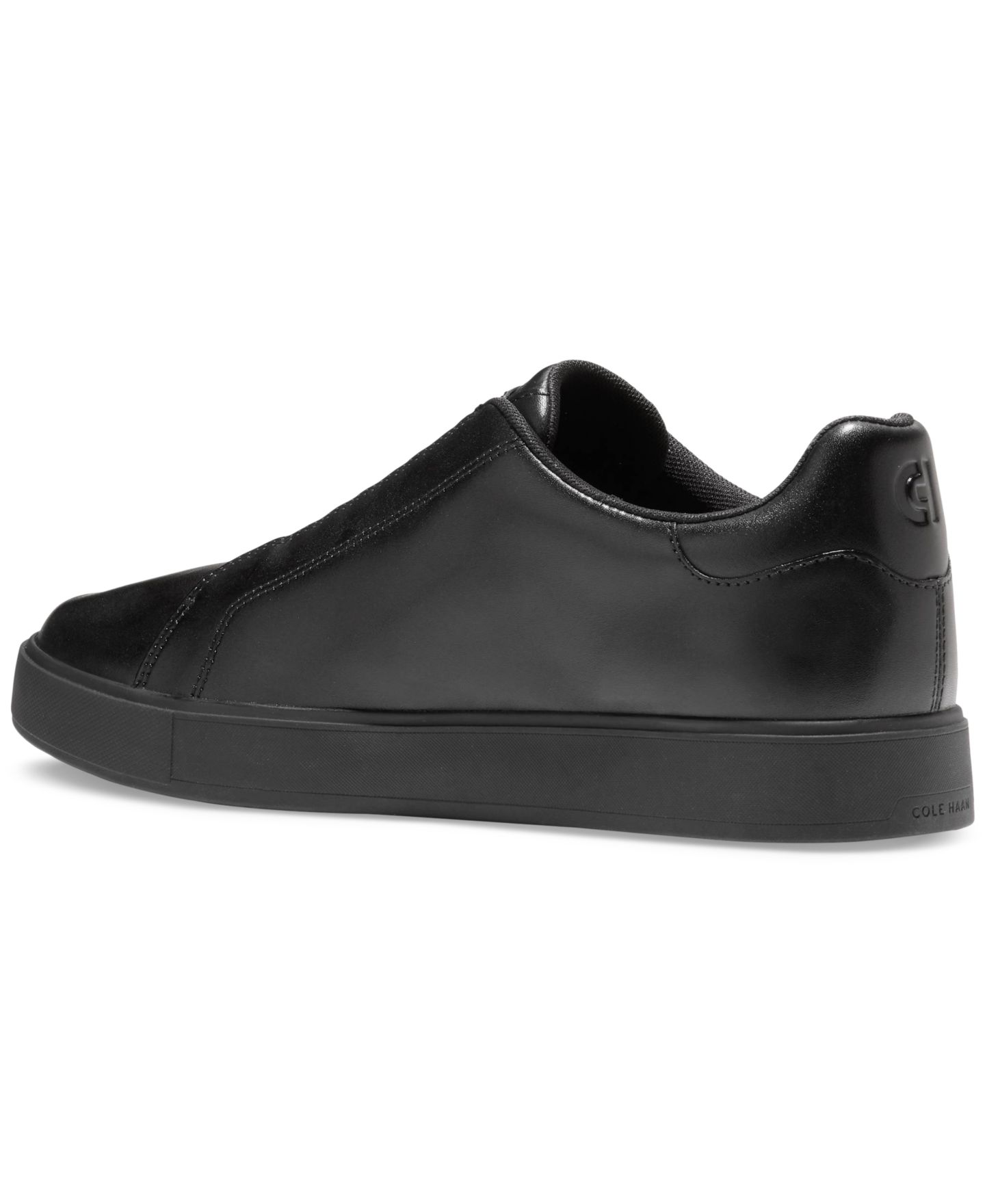 Мужские кроссовки Cole Haan GrandPrø Luxe Slip-on, цвет: Чёрный — фото 7