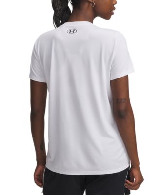 Women's UA Tech™ Script Graphic Short-Sleeve Tee