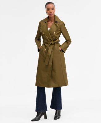 I.N.C. International Concepts - Women's Military Trench Coat