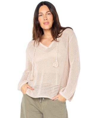 Juniors' Summer Nights Knit Cotton Tunic 