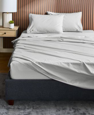 Printed Cotton Percale 4-Pc. Sheet Set, King