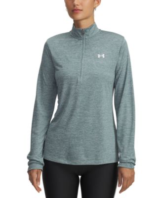 Under Armour - Women's Twist Tech Half-Zip Logo Top