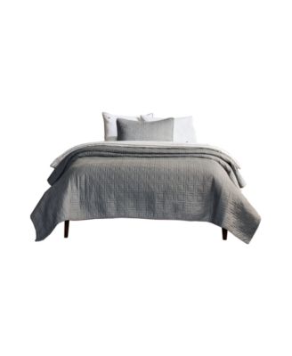 Logo Cotton 2-Pc. Quilt Set, Twin