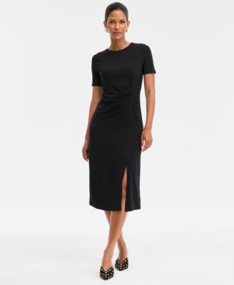 I.N.C. International Concepts - Women's Side-Ruched Dress