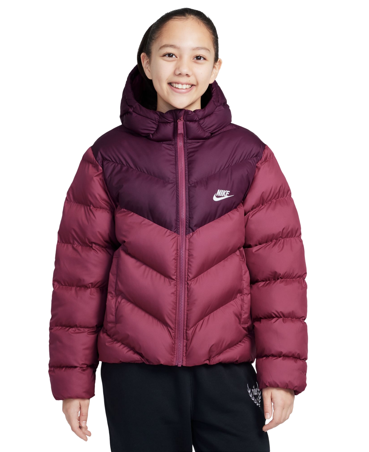 Nike Big Kids All Day Play Therma-fit Loose-Fit Puffer Jacket