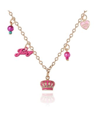 15+2" Beaded Charm Necklace