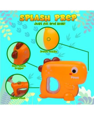 T-Rex Dino Water Blaster - Green & Orange