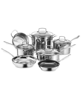 Pro Series Stainless Steel 11-Pc. Cookware Set