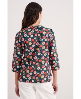 Women's Watercolor Sketch Top