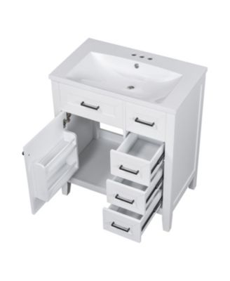 30" Bathroom Vanity with Sink & Drawers