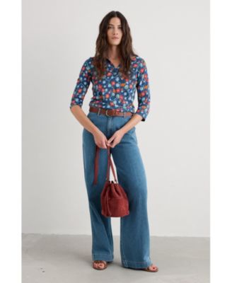 Women's Wavecrest Quarter Sleeve Top