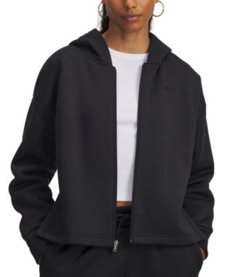 Under Armour - Women's Armour Fleece&reg; Zip-Front Hooded Sweatshirt