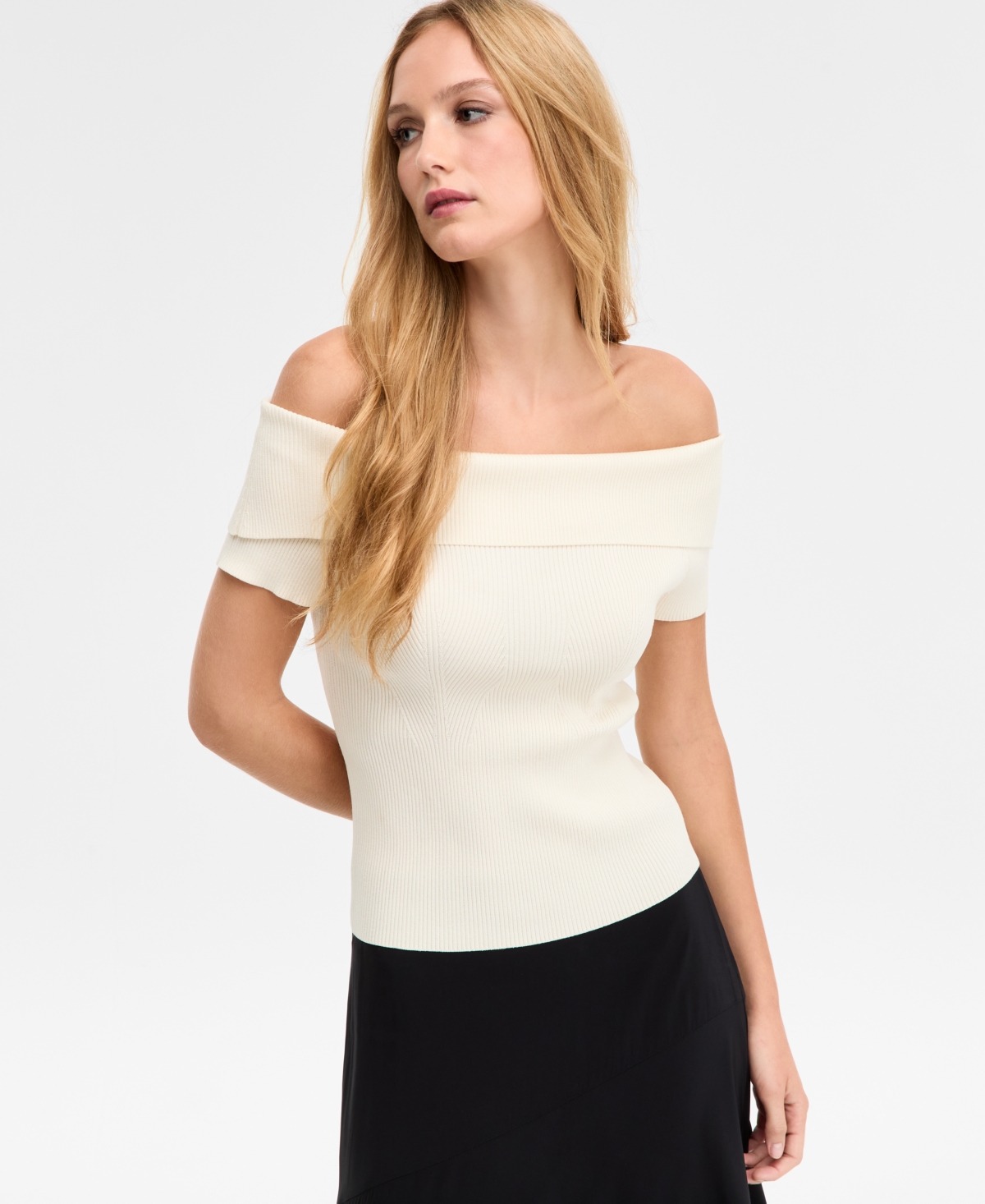 I.n.c. International Concepts Women's Off-The-Shoulder Sweater, Macy's Exclusive