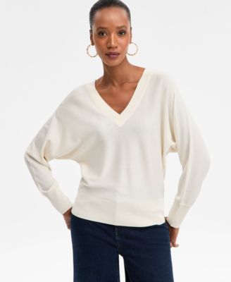 Women's V-Neck Sweater, P/XS-3X, Created for Macy's
