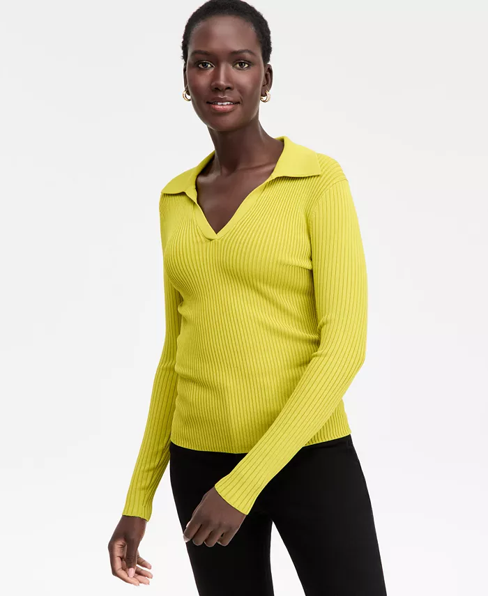 Women's Johnny Collar Sweater