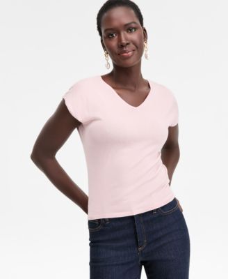 Women's Cap-Sleeve Sweater, P/XS-XXL, Macy's Exclusive