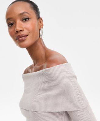 Women's Off-The-Shoulder Sweater, Macy's Exclusive