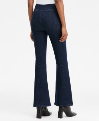 Women's High-Rise Pull-On Flare-Leg Jeans, Macy's Exclusive