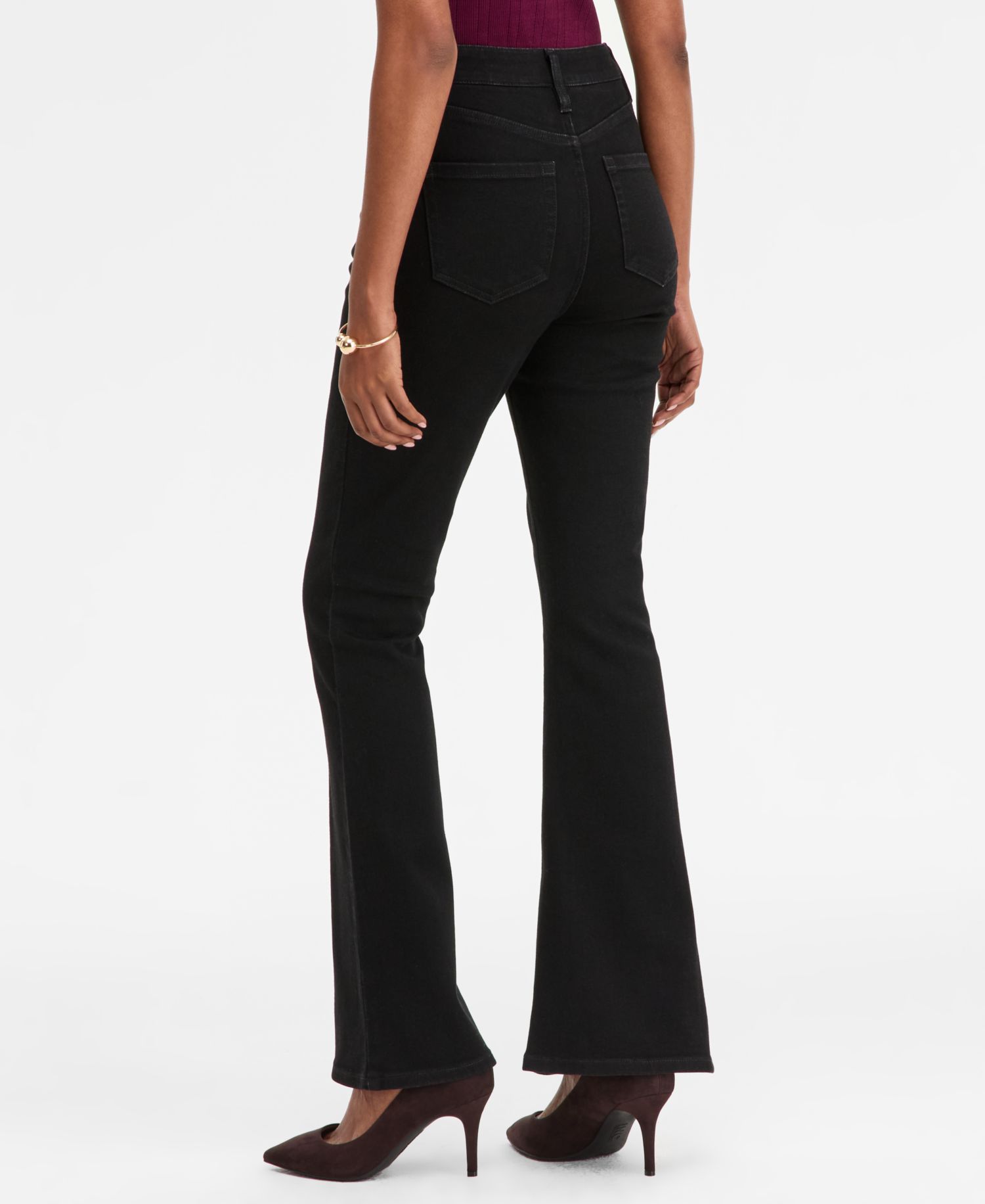 Women's High-Rise Flare-Leg Jeans