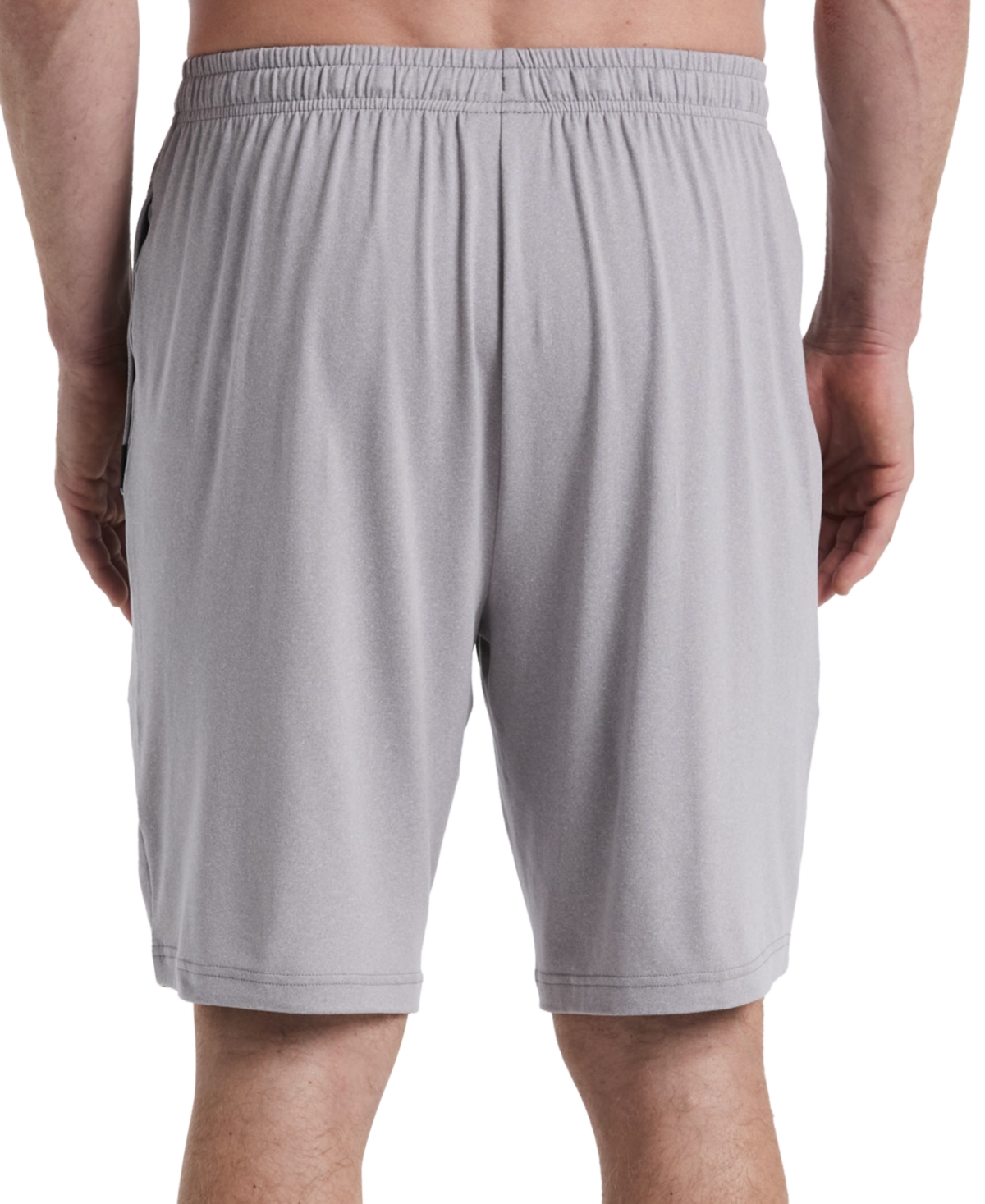 Perry Ellis Portfolio Men's Drawstring Pajama Shorts In Gray