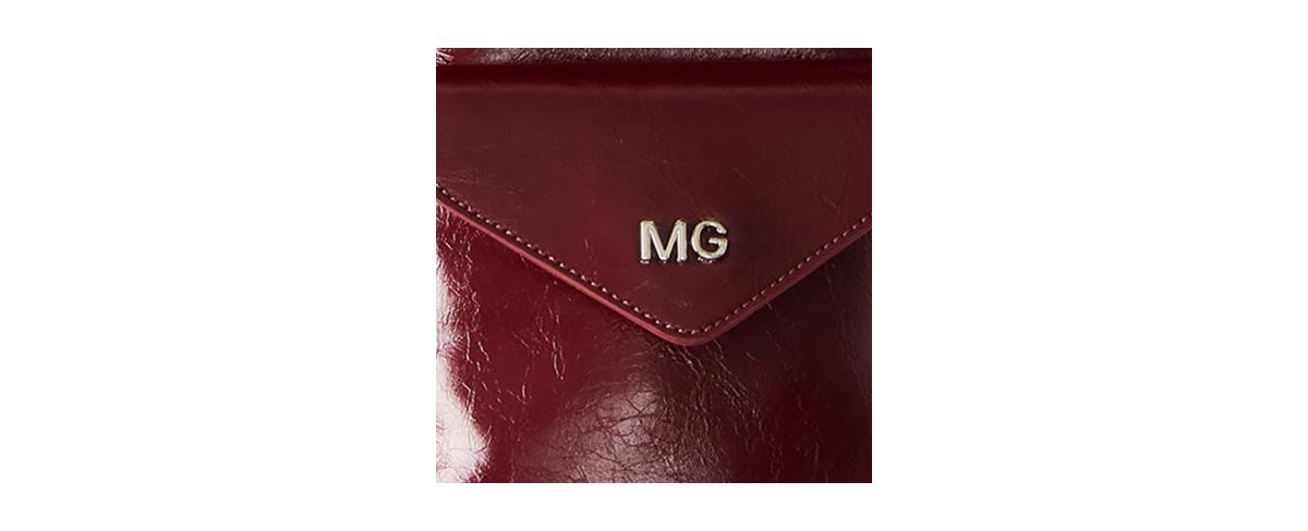 Madden Girl Inezc Crinkle Magnetic Phone Pouch Crossbody In Red