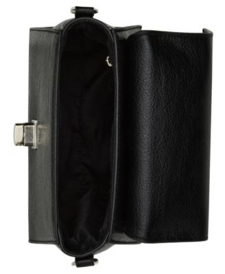 Trissa Turn Lock Satchel Bag