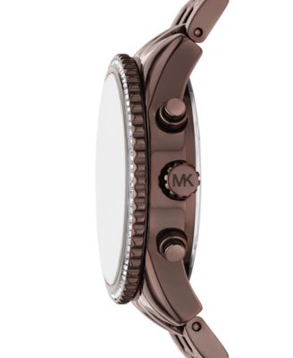 Women's&nbsp;Bryant Chronograph Brown Stainless Steel Watch, 35mm