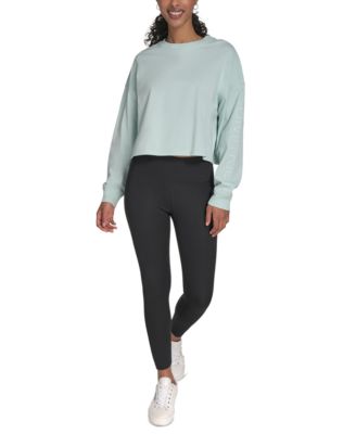Performance Women's Logo Cropped Long-Sleeve Top