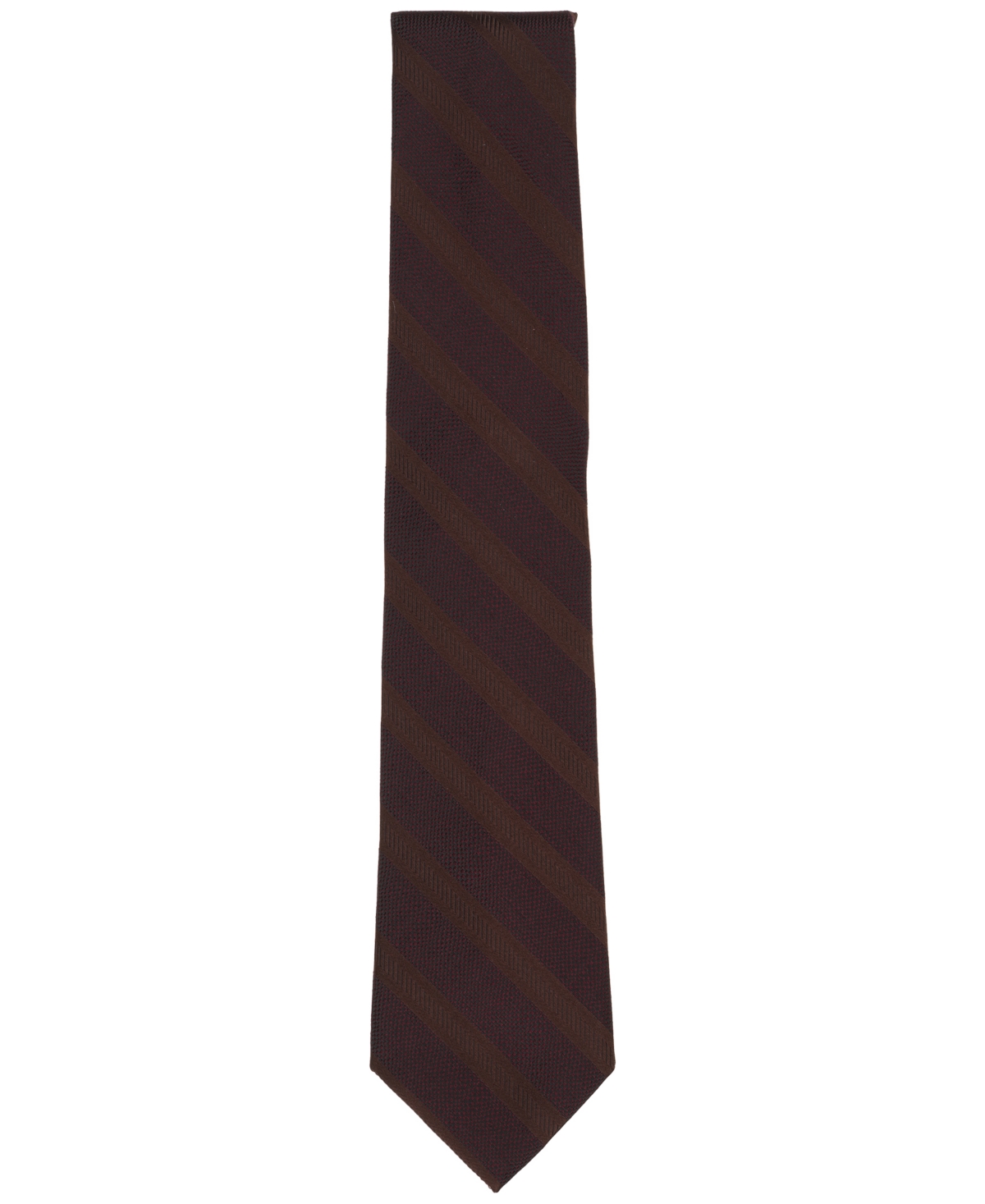 Michael Kors Men's Classic Eppley Stripe Tie In Burgundy