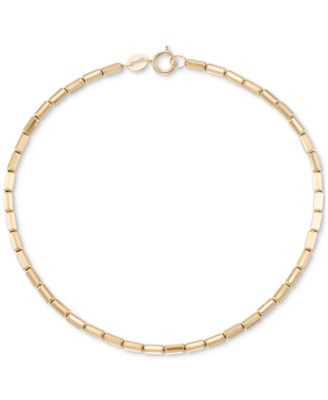 Macy's - Polished Tube Segmented Link Chain in 10k Gold