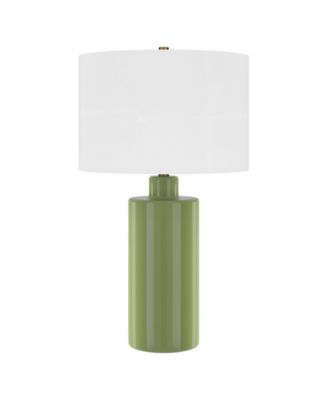 Selina 25" Ceramic Table Lamp with Fabric Shade