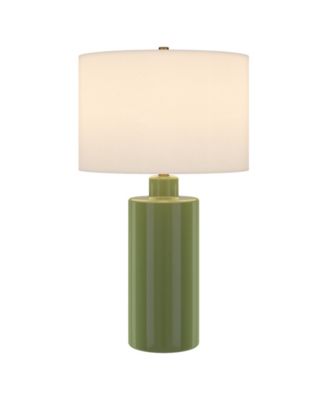 Selina 25" Ceramic Table Lamp with Fabric Shade