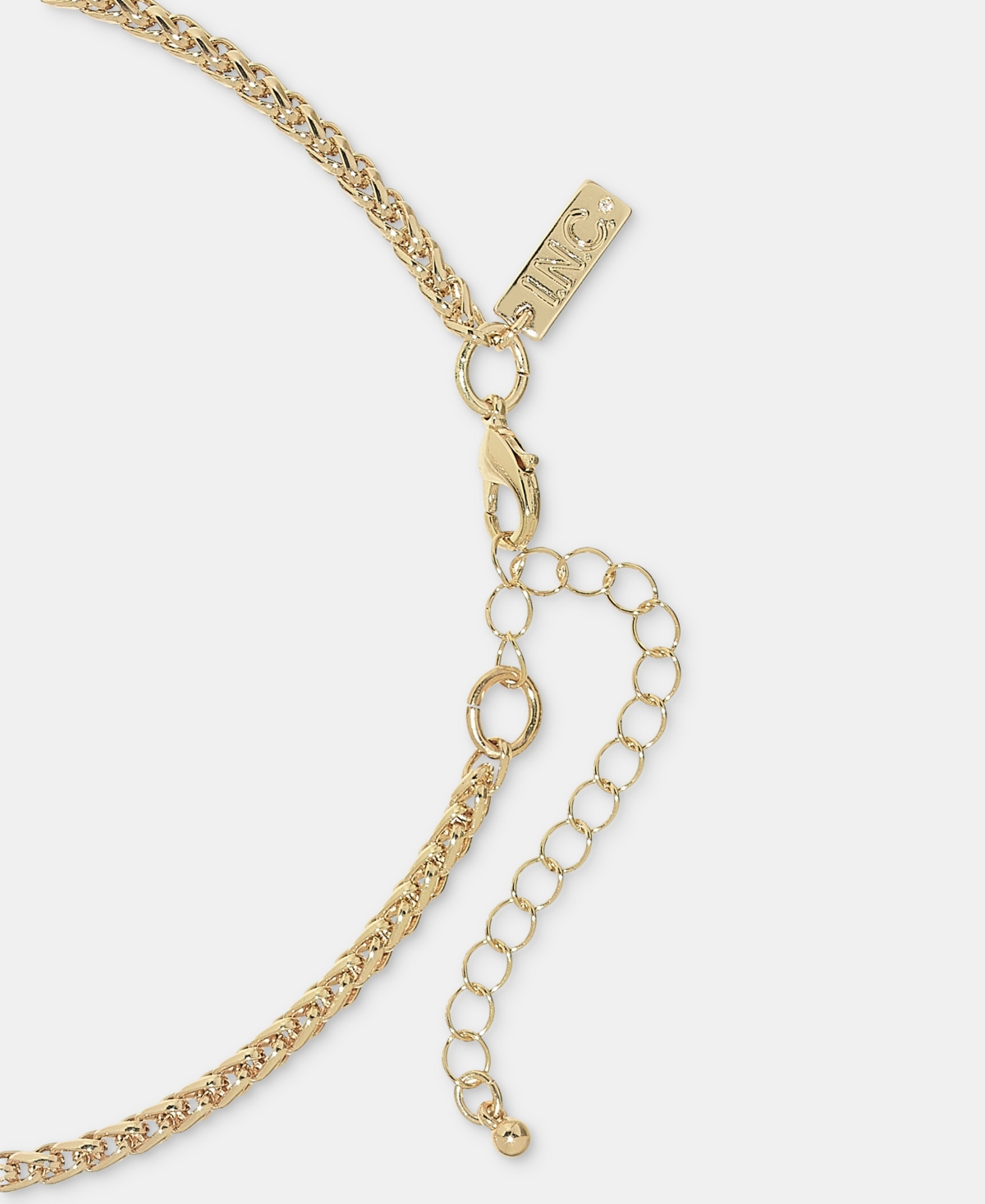 Inc International Concepts Imitation Pearl Lasso Lariat Necklace, 17-1/4" + 3" Extender, Macy's Exclusive In Blue