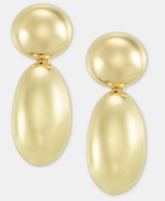 Sculptural Linear Drop Earrings, Macy's Exclusive