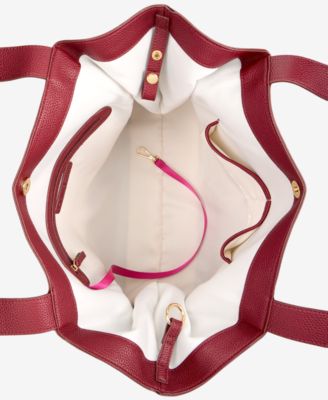 Jyyll Large Solid Tote with Removable Pouch, Exclusively at Macy's